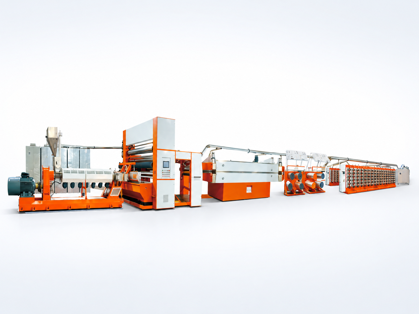 PP/HDPE Flat Tape Extrusion Production Line | AG-PLG Series product image